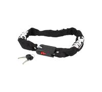 cyclingcolors 1x Candado para bicicleta, 7 mm de diámetro x 1200 mm de largo, cerradura con llave, cerradura de cadena