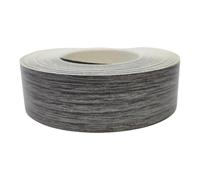 cyclingcolors 1x Cantonera Canto Termoadhesiva Melamina 21 mm x 5 m grosor 0,50 mm Moldura Fácil de Aplicar para Madera Estanterías Bricolaje Paneles Muebles, Roble Whiteriver Gris Marrón