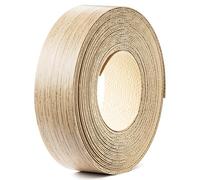 cyclingcolors 1x Cantonera Canto Termoadhesiva Melamina 21 mm x 5 m grosor 0,50 mm Moldura Fácil de Aplicar para Madera Estanterías Bricolaje Paneles Muebles, Roble Dorado Artesanal
