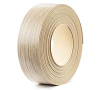 cyclingcolors 1x Cantonera Canto Termoadhesiva Melamina 21 mm x 5 m grosor 0,50 mm Moldura Fácil de Aplicar para Madera Estanterías Bricolaje Paneles Muebles, Roble Estana Claro
