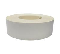 cyclingcolors 1x Cantonera Canto Termoadhesiva Melamina 21 mm x 5 m grosor 0,50 mm Moldura Fácil de Aplicar para Madera Estanterías Bricolaje Paneles Muebles, Blanco Estructurado