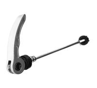 cyclingcolors 1x Cierre Rápido Bicicleta 150mm Trasera Mecanismo de Apertura Liberación Rápida Rueda De Montaña Carretera, Plata