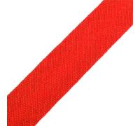 cyclingcolors 1x Cinta Bies de Algodón para Coser Ancho 14 mm Largo 25 m Telas Cojines Cestas Decoración, Rojo