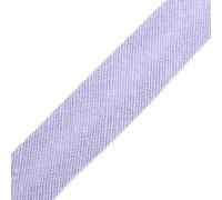cyclingcolors 1x Cinta Bies de Algodón para Coser Ancho 14 mm Largo 25 m Telas Cojines Cestas Decoración, Morado Lavanda