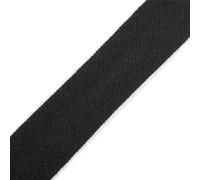 cyclingcolors 1x Cinta Bies de Algodón para Coser Ancho 14 mm Largo 25 m Telas Cojines Cestas Decoración, Negro