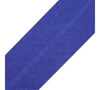 cyclingcolors 1x Cinta Bies de Algodón para Coser Ancho 30 mm Largo 25 m Telas Cojines Cestas Decoración, Azul Marino