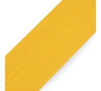 cyclingcolors 1x Cinta Bies de Algodón para Coser Ancho 40 mm Largo 25 m Telas Cojines Cestas Decoración, Yema de Huevo