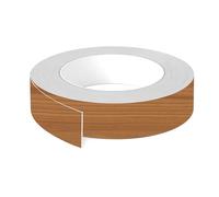 cyclingcolors 1x Cinta de canto cantonera ABS sin cola 23 mm x 5 m espesor 0,8 mm protector bordes para estanterías muebles paneles planchas, Cerezo Locarno