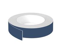cyclingcolors 1x Cinta de canto cantonera ABS sin cola 23 mm x 5 m espesor 0,8 mm protector bordes para estanterías muebles paneles planchas, Azul cósmico mate