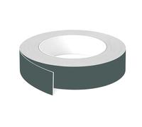 cyclingcolors 1x Cinta de canto cantonera ABS sin cola 23 mm x 5 m espesor 0,8 mm protector bordes para estanterías muebles paneles planchas, Verde mineral mate