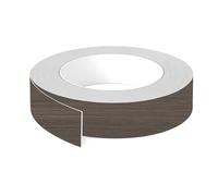 cyclingcolors 1x Cinta de canto cantonera ABS sin cola 43 mm x 5 m espesor 0,8 mm protector bordes para estanterías muebles paneles planchas, Fineline gris oscuro
