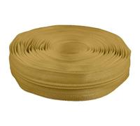 cyclingcolors 1x Cremallera n°5 Longitud 5 Metros sin Tirador de Poliéster para Malla Corredera Ropa Costura Mercería Chaqueta, verde amarillo