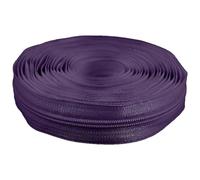 cyclingcolors 1x Cremallera n°5 Longitud 5 Metros sin Tirador de Poliéster para Malla Corredera Ropa Costura Mercería Chaqueta, ciruela