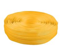 cyclingcolors 1x Cremallera n°5 Longitud 5 Metros sin Tirador de Poliéster para Malla Corredera Ropa Costura Mercería Chaqueta, amarillo oscuro