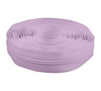 cyclingcolors 1x Cremallera n°5 Longitud 5 Metros sin Tirador de Poliéster para Malla Corredera Ropa Costura Mercería Chaqueta, morado claro