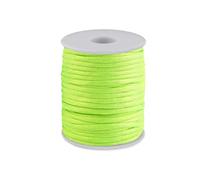 cyclingcolors 1x Cuerda Cordón 4 mm 25 m Polipropileno Decoración Artesanía Bricolaje hogar Plantas Crochet Joyas Cordel Bolso, Amarillo Fluorescente