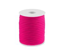 cyclingcolors 1x Cuerda Cordón 4 mm 25 m Polipropileno Decoración Artesanía Bricolaje hogar Plantas Crochet Joyas Cordel Bolso, Rosa neón