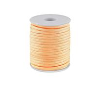 cyclingcolors 1x Cuerda Cordón 4 mm 25 m Polipropileno Decoración Artesanía Bricolaje hogar Plantas Crochet Joyas Cordel Bolso, melocotón Claro