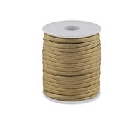cyclingcolors 1x Cuerda Cordón 4 mm 25 m Polipropileno Decoración Artesanía Bricolaje hogar Plantas Crochet Joyas Cordel Bolso, Beige Intenso