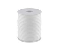 cyclingcolors 1x Cuerda Cordón 4 mm 25 m Polipropileno Decoración Artesanía Bricolaje hogar Plantas Crochet Joyas Cordel Bolso, Blanco