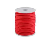 cyclingcolors 1x Cuerda Cordón 4 mm 25 m Polipropileno Decoración Artesanía Bricolaje hogar Plantas Crochet Joyas Cordel Bolso, Rojo