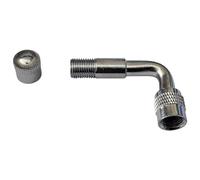 cyclingcolors 1x extensión Codo válvula Schrader Coche Moto Bicicleta Scooter inflador ángulo 90 Grados