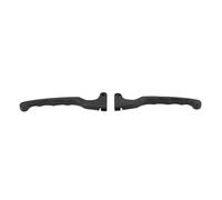 cyclingcolors 1x Maneta de freno adaptable compatible con PEUGEOT 103 SPX RCX acero negro 160 mm tipo original (par)