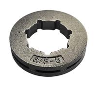 cyclingcolors 1x Piñón motosierra paso 3/8" 8 dientes | anillo de ajuste para cadena y piñón | repuesto de transmisión para motosierra