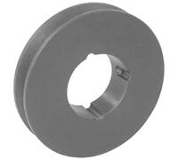 cyclingcolors 1x Polea con orificio Taperlock para correa trapezoidal 1 canal Z SPZ AVX10 Diámetro exterior 184 mm Diámetro de paso 180 mm Hierro fundido Maquinaria de construcción forestal agrícola