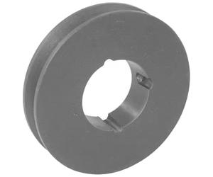 cyclingcolors 1x Polea con orificio Taperlock para correa trapezoidal 1 canal Z SPZ AVX10 Diámetro exterior 79 mm Diámetro de paso 75 mm Hierro fundido Maquinaria de construcción forestal agrícola