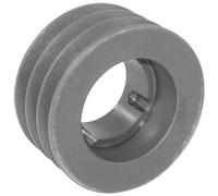 cyclingcolors 1x Polea con orificio Taperlock para correa trapezoidal 3 canal A SPA AVX13 Diámetro exterior 95,5 mm Diámetro de paso 90 mm Hierro fundido Maquinaria de construcción forestal agrícola