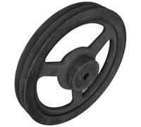 cyclingcolors 1x Polea para correa trapezoidal 2 canal B o SPB Diámetro exterior 322 mm Diámetro de paso 315 mm Hierro fundido Maquinaria de construcción explotación forestal agrícola