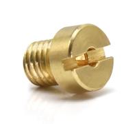 cyclingcolors 1x Surtidor Chorro Principal del Carburador PHBG-SHA 5mm N° 125 Ideal para Scooter Ciclomotor Motocicleta Quad Motor térmico 50cc chicles