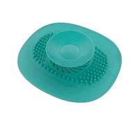 cyclingcolors 1x Tapón de Drenaje de Silicona para Ducha Bañera Lavabo Fregadero colador de Drenaje, Azul Claro