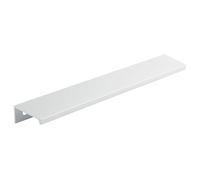 cyclingcolors 1x Tirador mueble perfil Lucata aluminio 340 mm estilo moderno acabado aluminio para cajón armario puerta cocina dormitorio herrajes