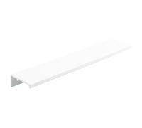 cyclingcolors 1x Tirador mueble perfil Lucata aluminio 340 mm estilo moderno acabado blanco mate para cajón armario puerta cocina dormitorio herrajes
