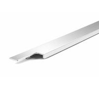 cyclingcolors 1x Tirador mueble perfil Ramara aluminio 696 mm estilo moderno acabado aluminio para cajón armario puerta cocina dormitorio herrajes