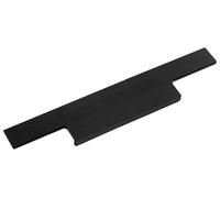 cyclingcolors 1x Tirador mueble perfil Ramara aluminio 696 mm estilo moderno acabado negro cepillado para cajón armario puerta cocina dormitorio herrajes