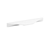 cyclingcolors 1x Tirador mueble perfil Zoid aluminio 196 mm estilo moderno acabado blanco mate para cajón armario puerta cocina dormitorio herrajes