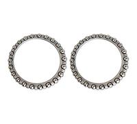 Cyclingcolors 2 rodamientos jaula de bolas dirección 1 1/8" Oversize Headset 22 bolas 3,97 mm bicicleta MTB Ville Vintage BMX