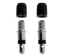 Cyclingcolors - 2 válvulas Dunlop Express HOLLANDAISE OBUS con Tapa Antipolvo, Montaje Rueda Rueda Rueda Bicicleta Ciclo