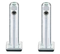 cyclingcolors - 2 zócalos de 52 mm de Altura para Muebles, Patas de Madera para Cocina, Montaje y Montaje