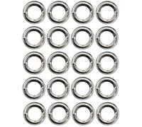 cyclingcolors 20x Arandela de Acero para engarzar Ojales, colchones, Camas, somieres, Muebles, Cojines, 21mm