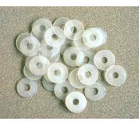cyclingcolors 20x Arandela de plástico Flexible para Acolchado de colchón, somier, Cama, Muebles, Espaciador, 20 mm