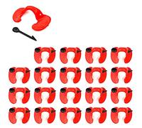 cyclingcolors 20x bisel antipicado de aves de corral con aguja de fijación gallinas pequeñas aves jóvenes faisanes