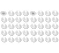 cyclingcolors 20x Capuchón cubierta tornillo 11.5 mm PZ2 embellecedores tapones tapón tapas plastico, Blanco (Paquete de 2)