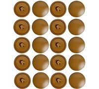 cyclingcolors 20x CAPUCHON embellecedor Marrón para TORNILLO POZIDRIVE PZ2 TAPA Cruz Ferretería tapas para muebles