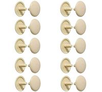 cyclingcolors 20x Capuchón para tornillo pz2 embellecedores tornillos tapones tapón plastico (Beige (RAL 1015))