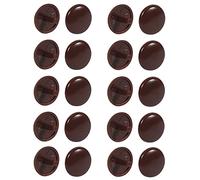 cyclingcolors 20x Capuchón para tornillo pz2 embellecedores tornillos tapones tapón plastico (Cereza)