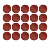 cyclingcolors 20x Capuchón para Tornillo Torx embellecedores Tornillos Tapones tapón plastico, Caoba (Mahagón)